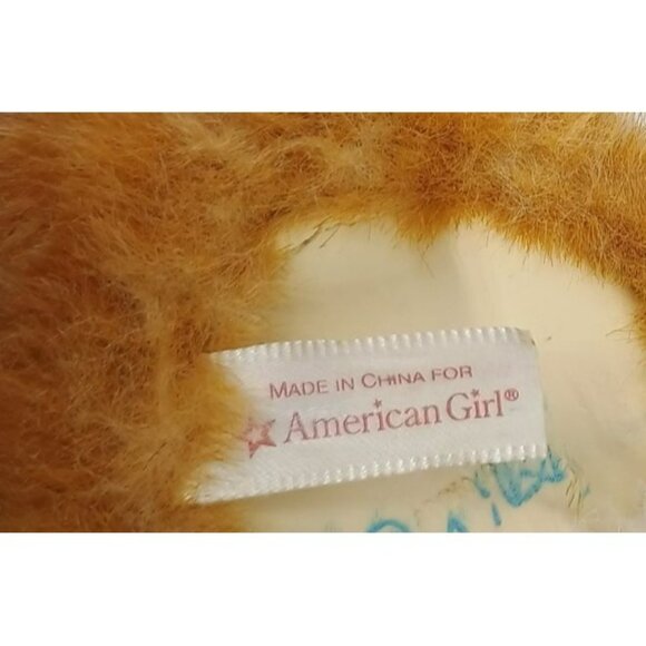 American Girl Plush Calico Ginger Kitten Cat Toy 5 Inches Orange & White - Picture 5 of 7